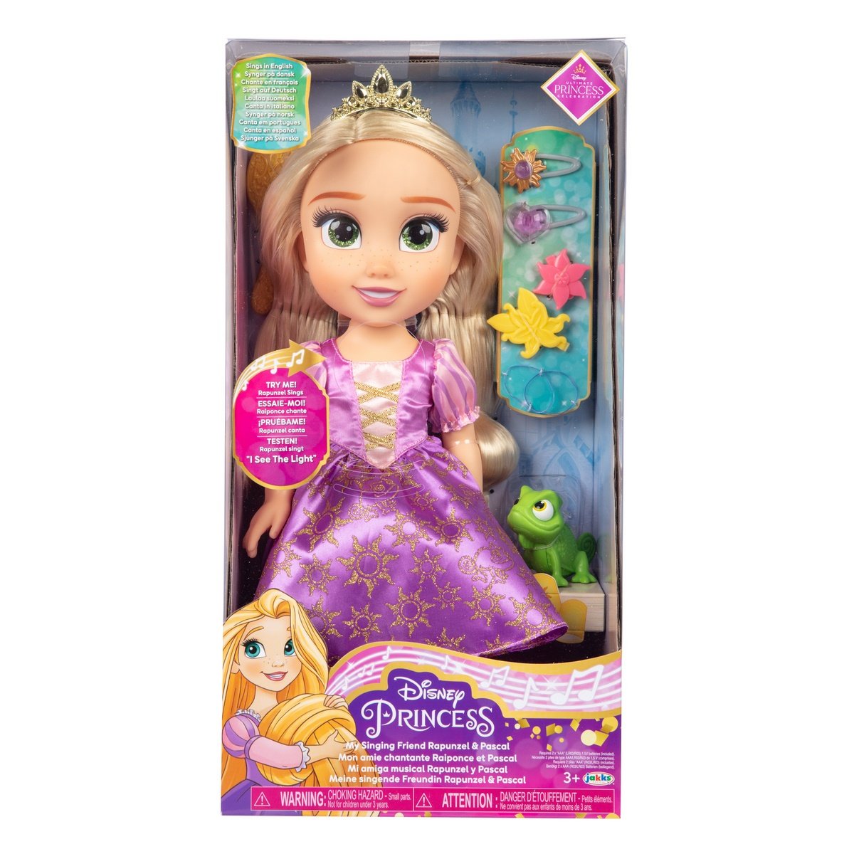 Poupée Raiponce et ses tenues - Disney Princesses