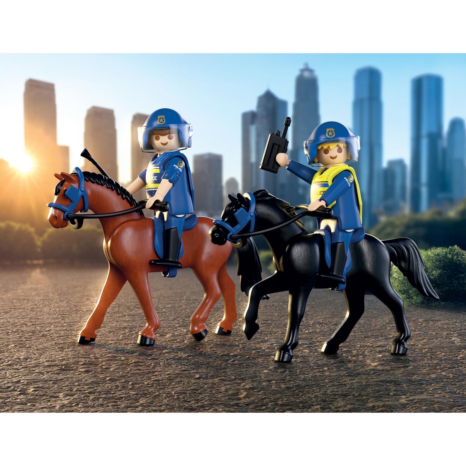 PLAYMOBIL 2002 NON OUVERT POLICE à cheval Figure 5703 - Canada