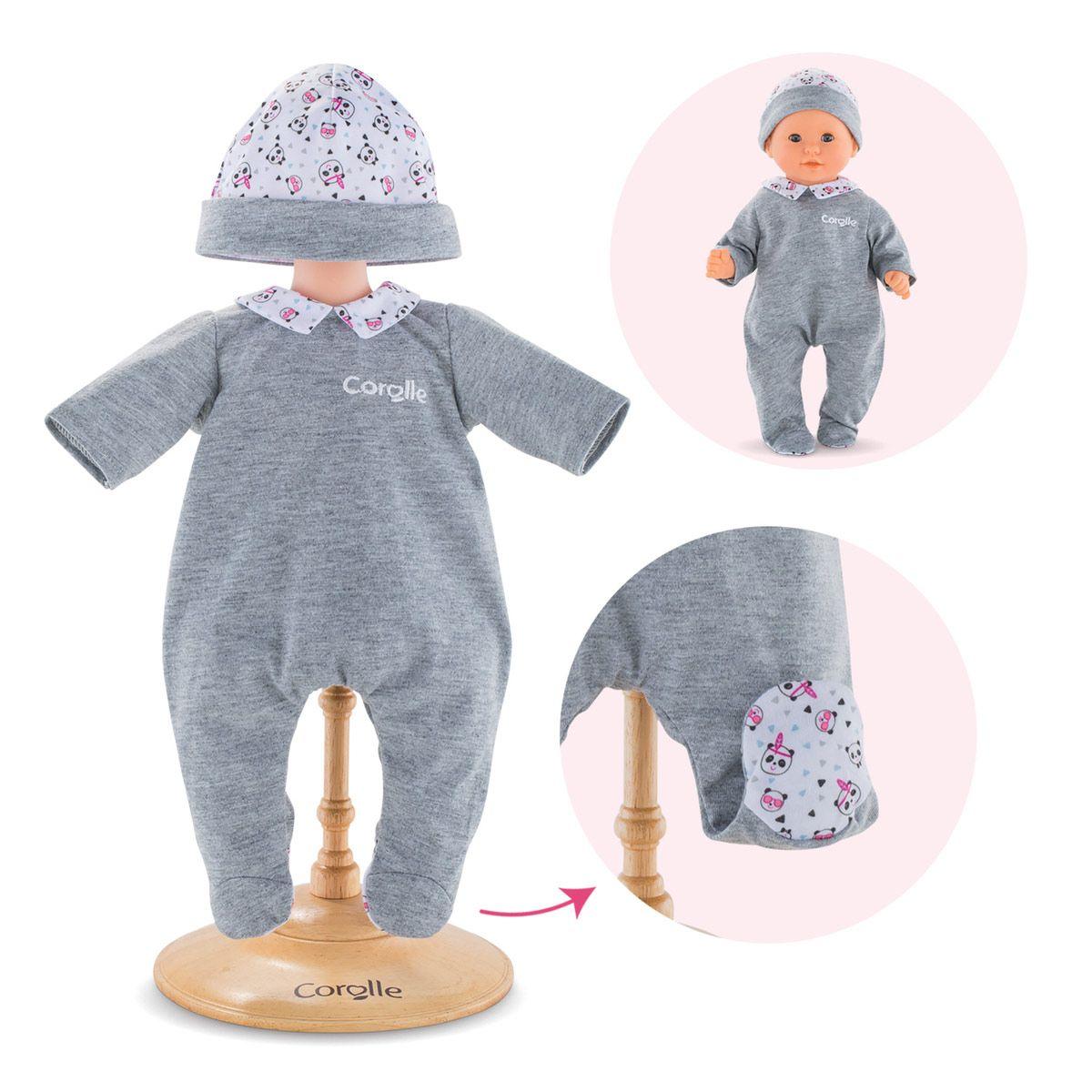 Poupon 30 Cm Pyjama Panda Party Vetements Pour Poupons Et Poupees La Grande Recre Poupon 30 Cm Pyjama Panda Party Vetements Pour Poupons Et Poupees La Grande Recre