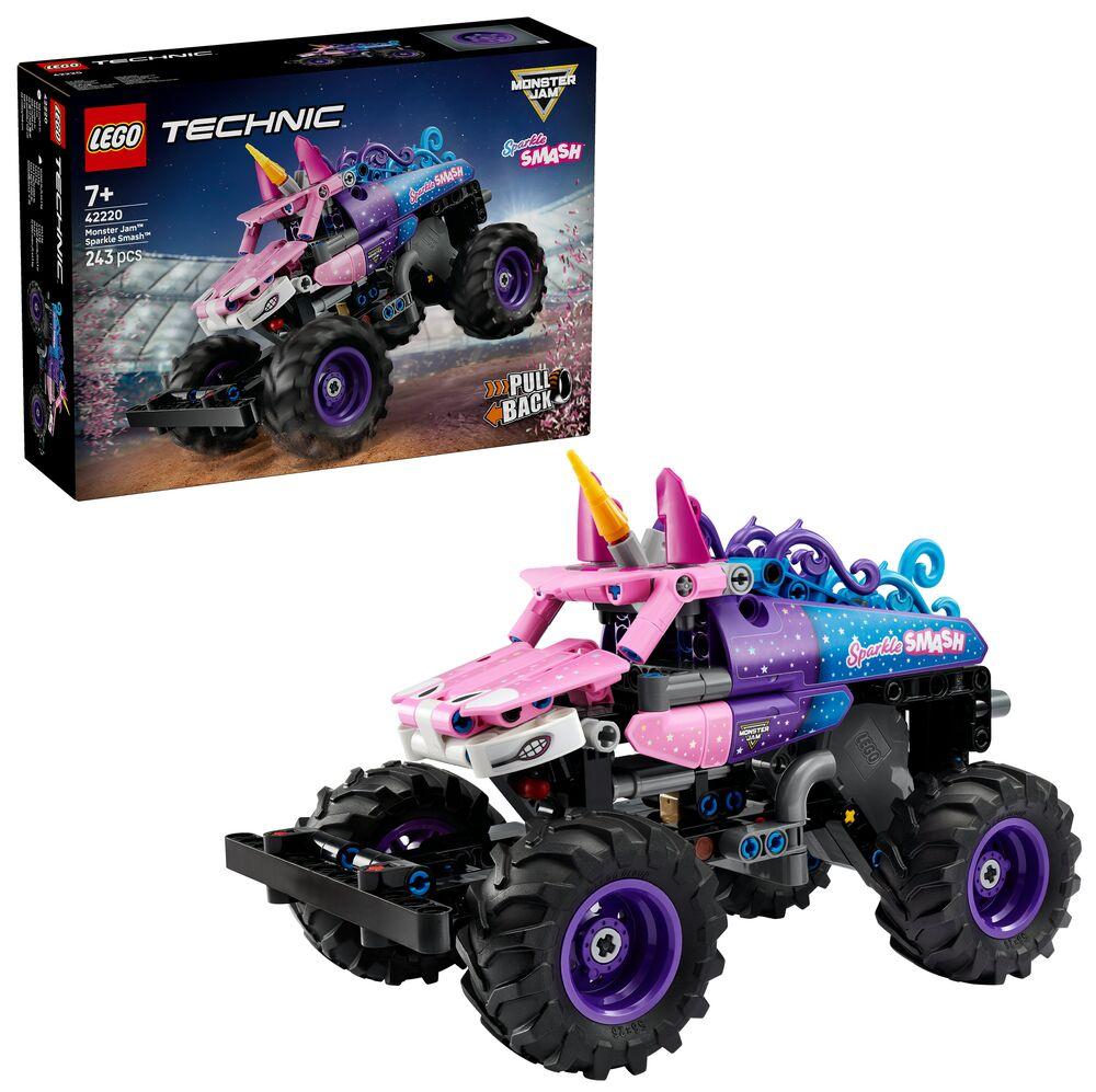 LEGO Technic 42220 Monster Jam Sparkle Smash Pull-Back 6