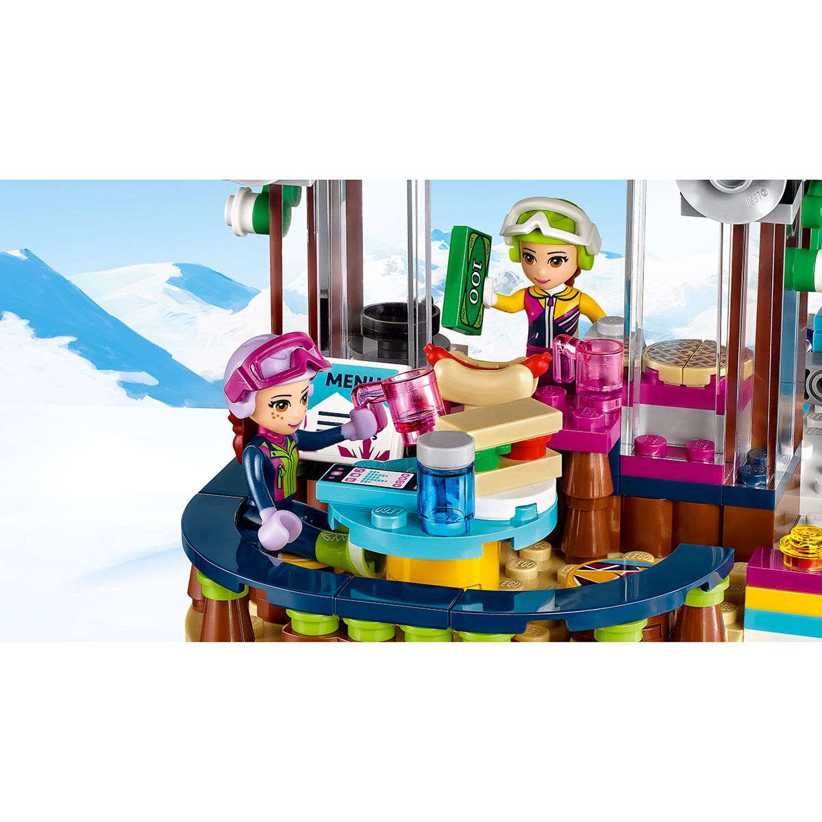 lego friends station de ski