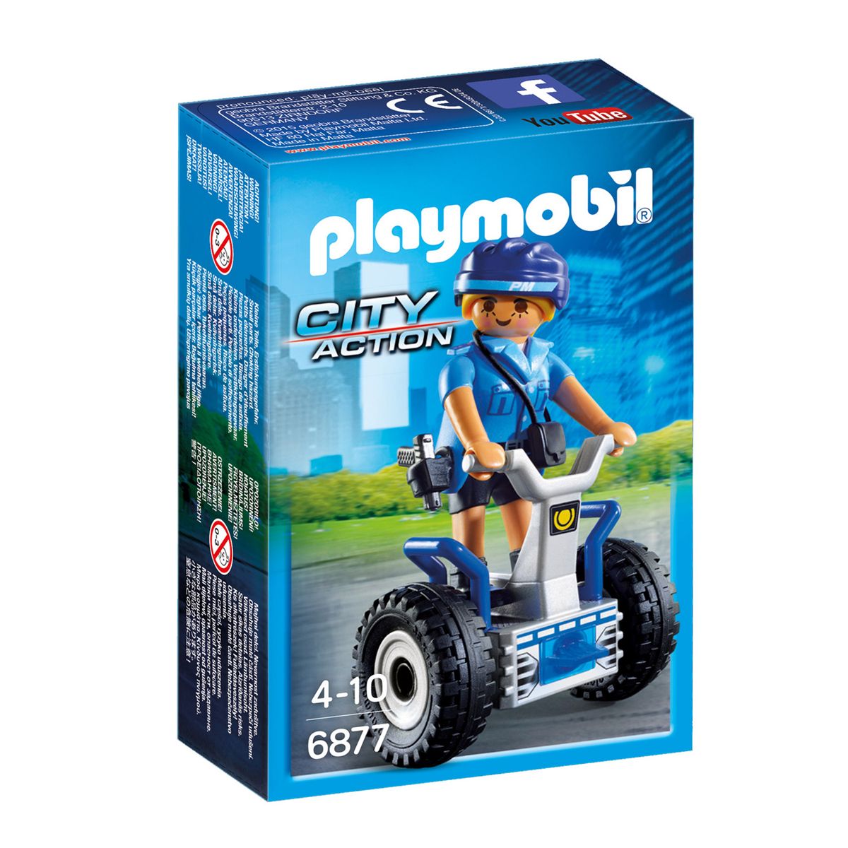 Playmobil Police Policière et Voleur 70573 