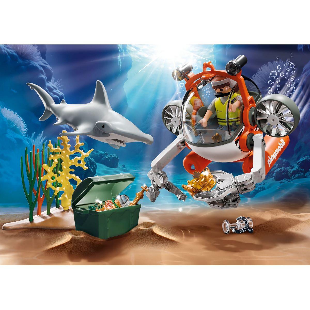 FIGURINE PLAYMOBIL CHASSEUR Chasse Forêt Montage Sur Terrain Animaux