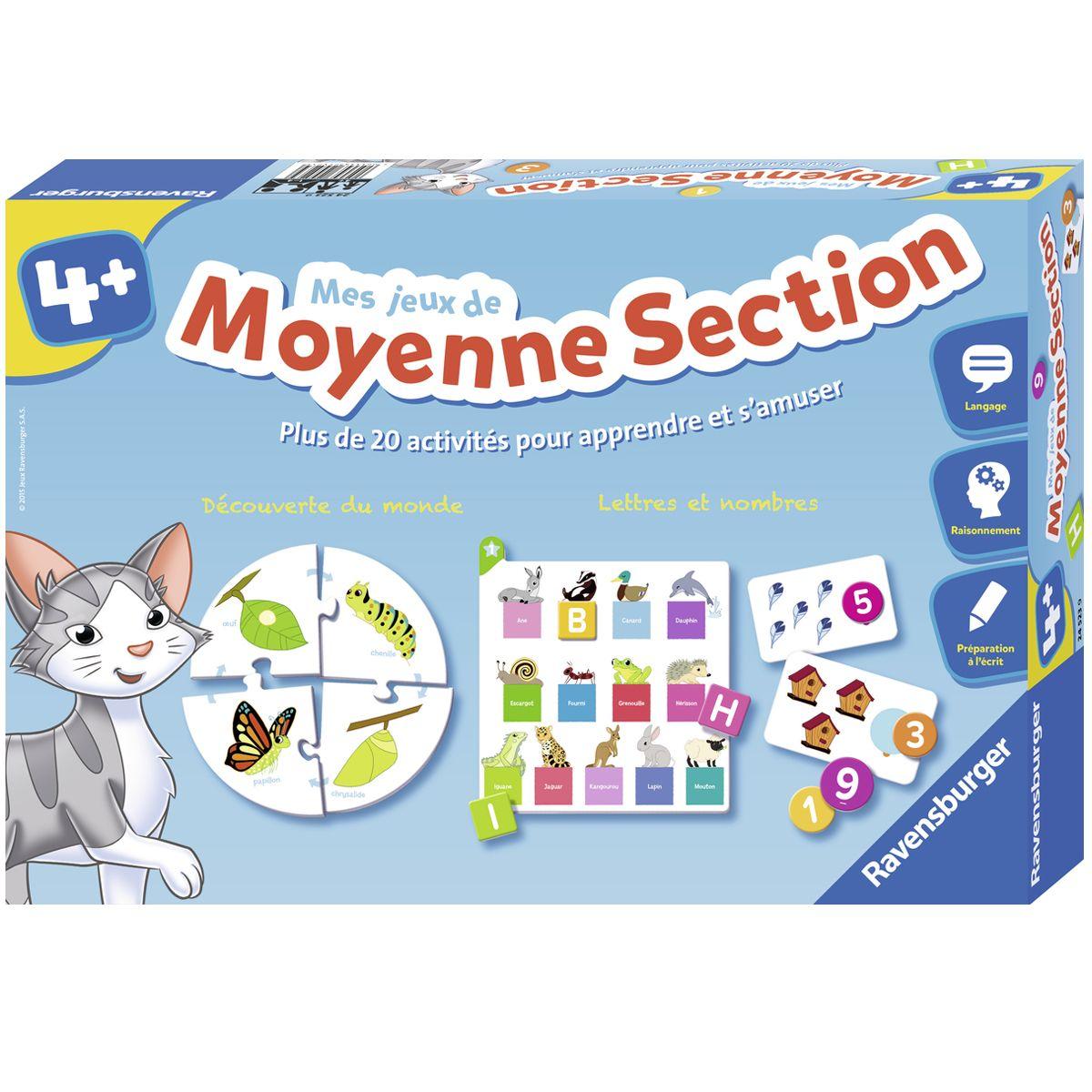 Incollables ma tablette moyenne section