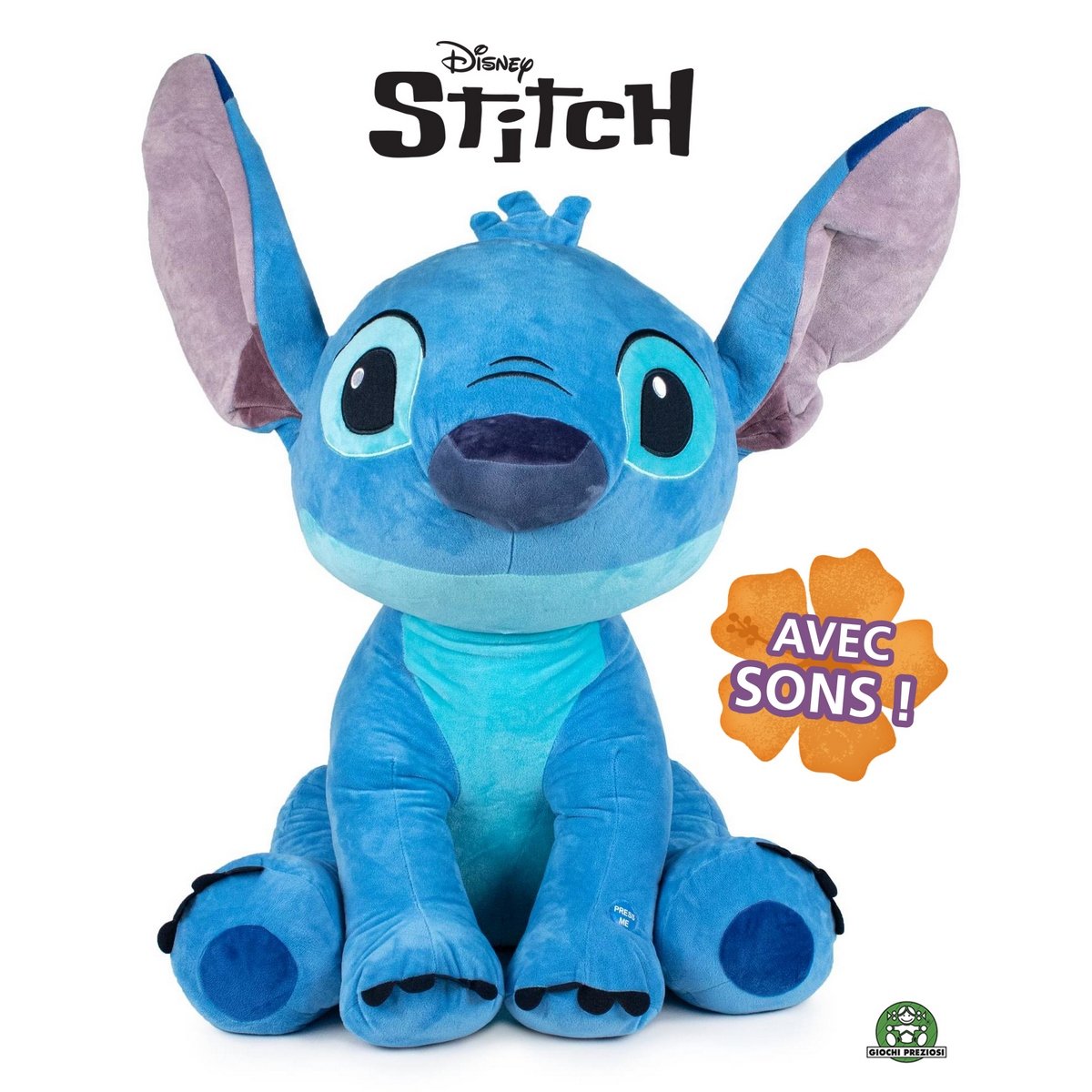 Stitch - Grand doudou Stitch - 60 cm - Lilo et Stitch - Bleu - Convient aux  enfants - Cadeau d'anniversaire de Noël : : Jouets