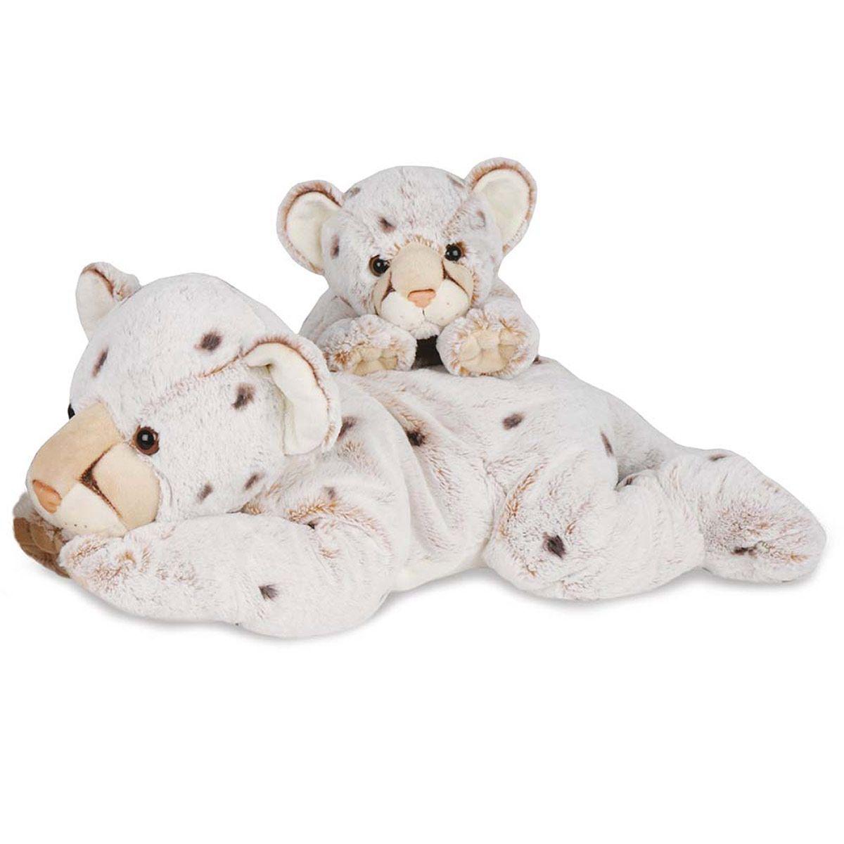 Peluche Léopard Des Neiges Anima - Neuve - Pour Enfant Dès 3 Ans
