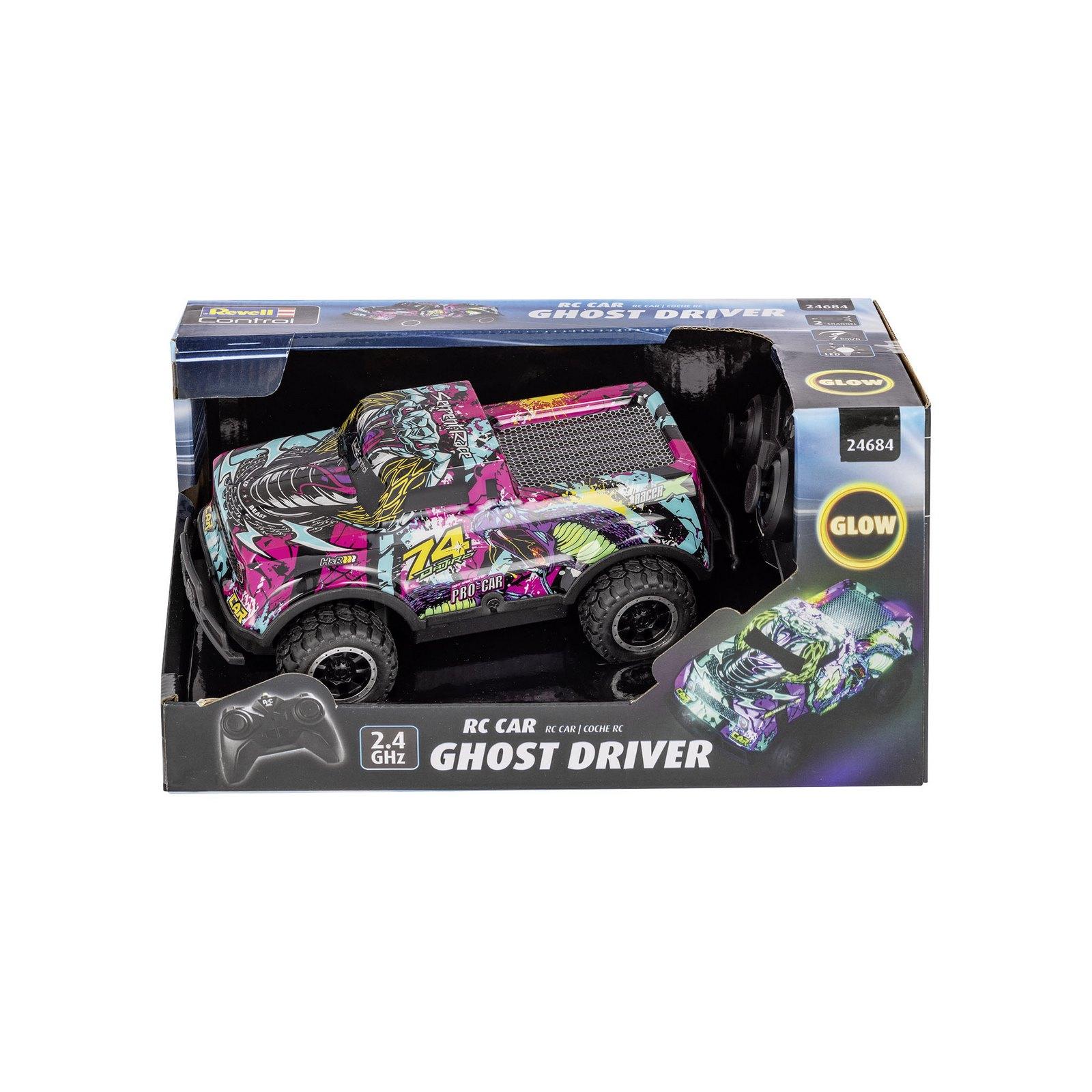 Voiture radiocommandee Car Ghost Driver rose La Grande Recre