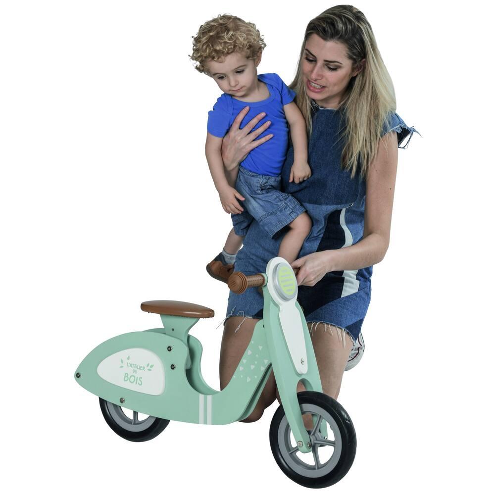 Scooter Draisienne En Bois Pour 2 Ans Et Plus La Grande Recre