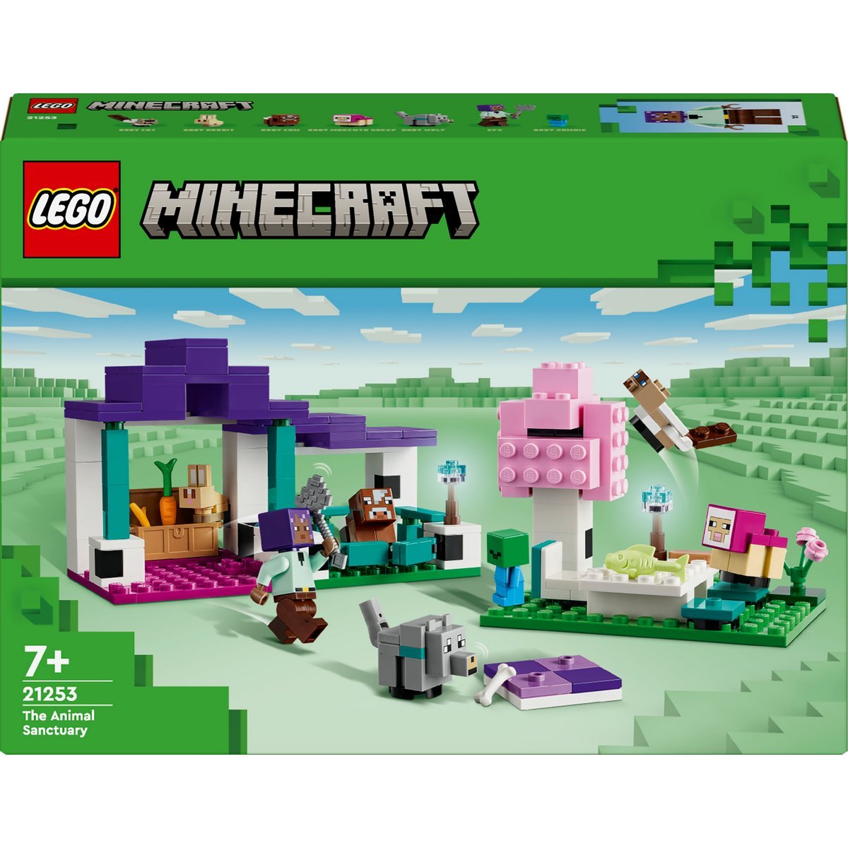 Lego ferme de lapin Minecraft