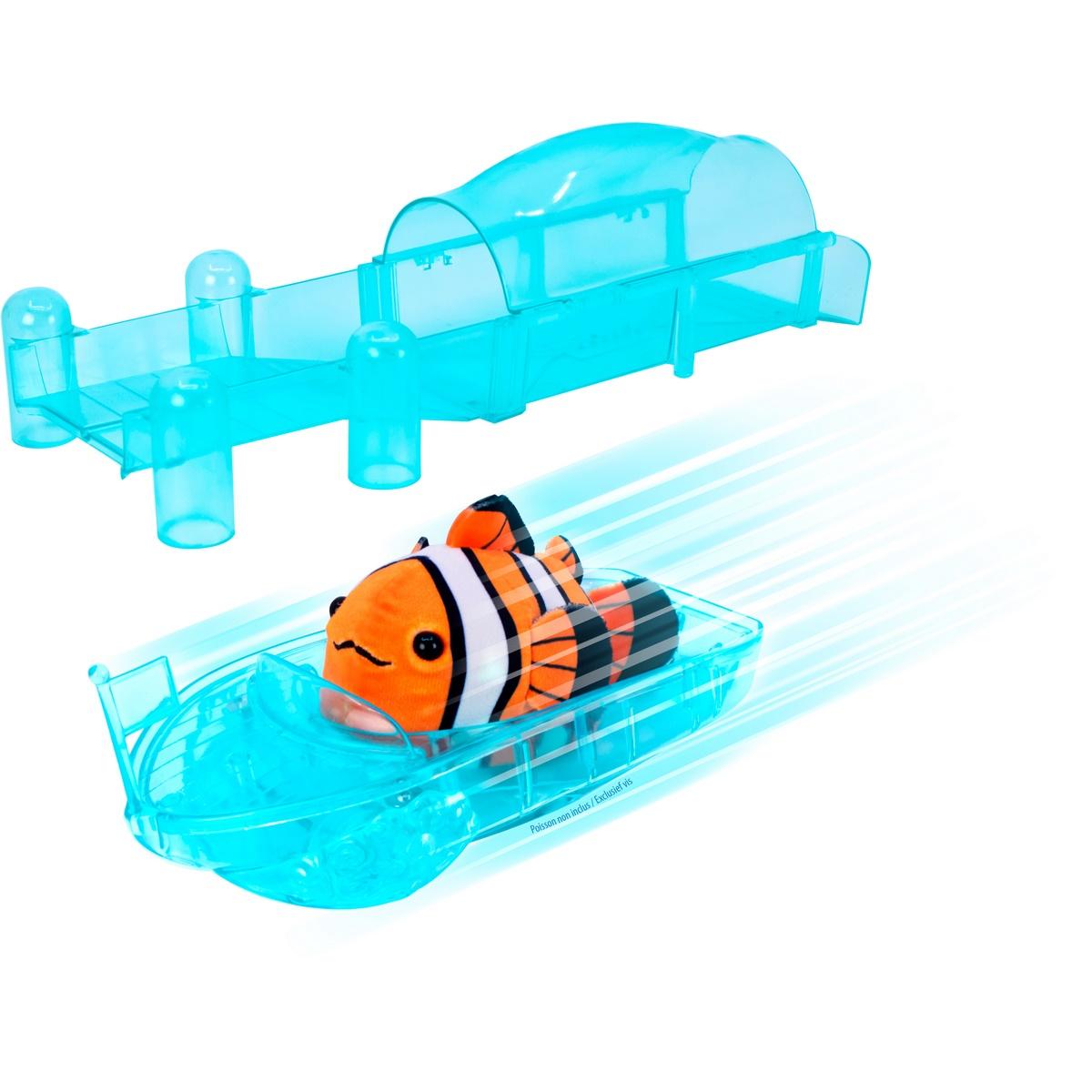 Tunnel Corail Zhu Zhu Aquarium – Compatible Tous Coffrets, Poisson Rigolo, Dès 4 Ans