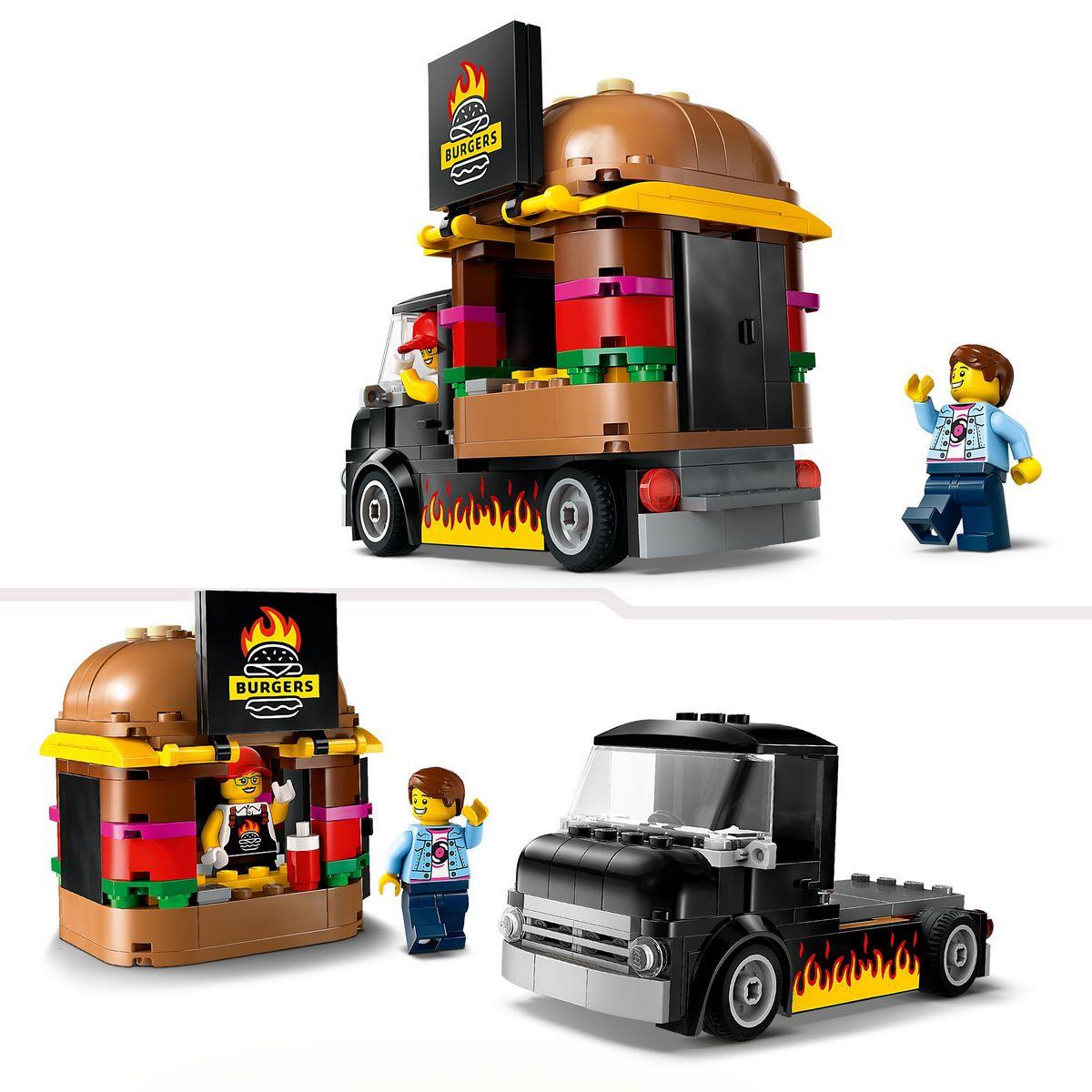 Le foodtruck de burgers Lego City 60404 La Grande Récré