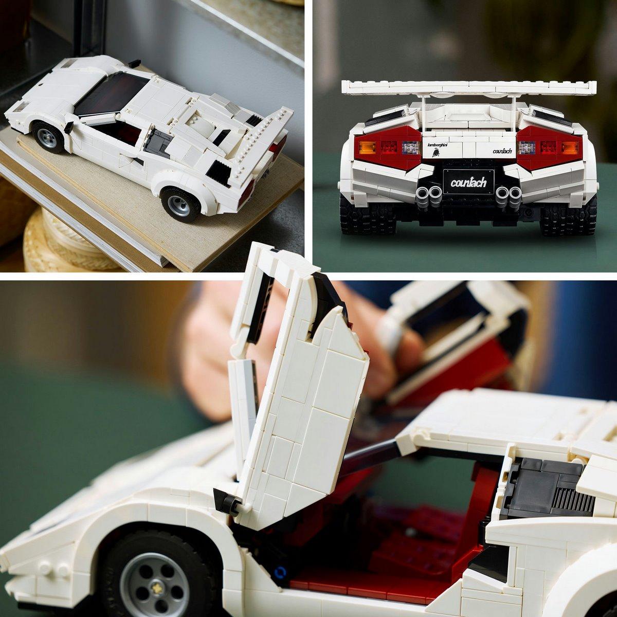 Lamborghini Countach 5000 Quattrovalvole LEGO Icons 10337 - La