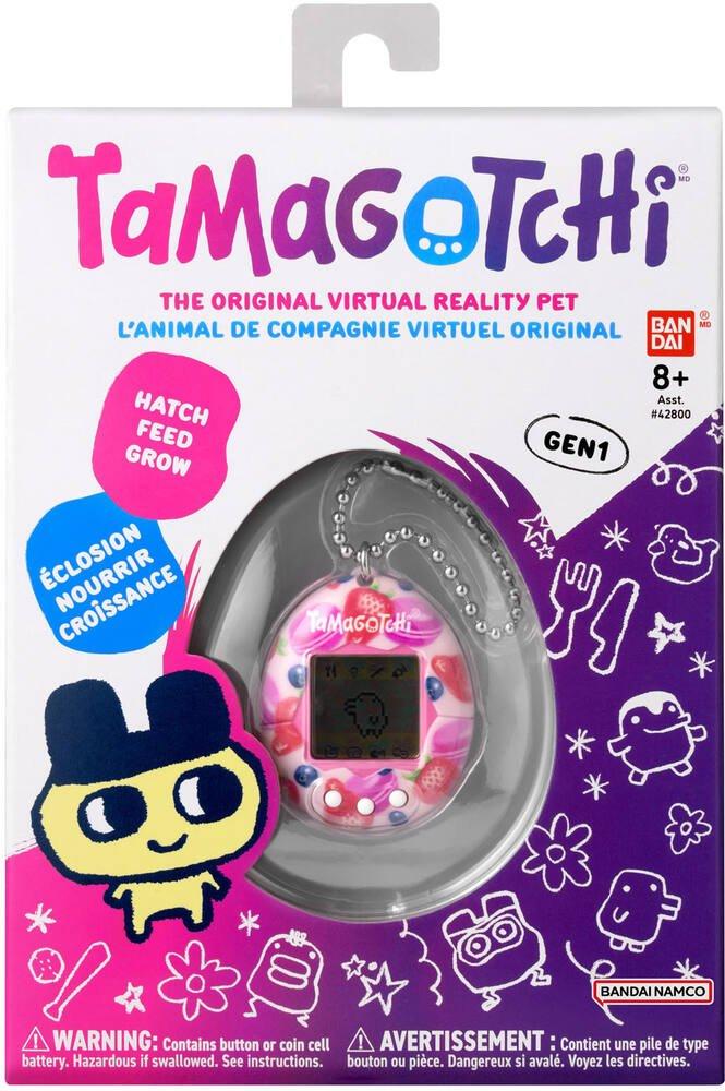 Tamagotchi Bandai Original Flames - Animal Virtuel Électronique Avec Écran, 3 Boutons Et Jeux - 42927