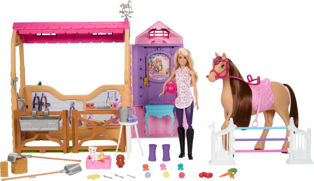 Barbie Ecurie de reve avec accessoires La Grande Recre