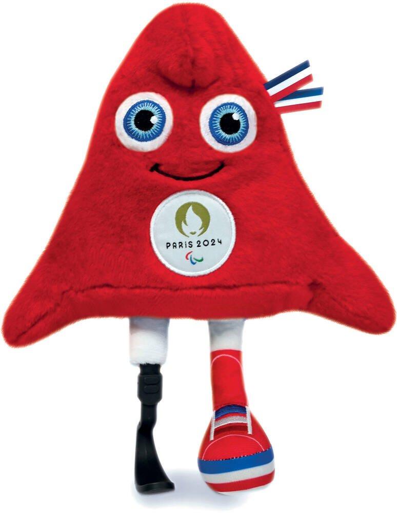 Doudou et Compagnie Mascotte Officielle des Jeux Olympiques et Paralympiques, Porte-clés Mascotte Phryge Paralympique, 7 cm, JO2416
