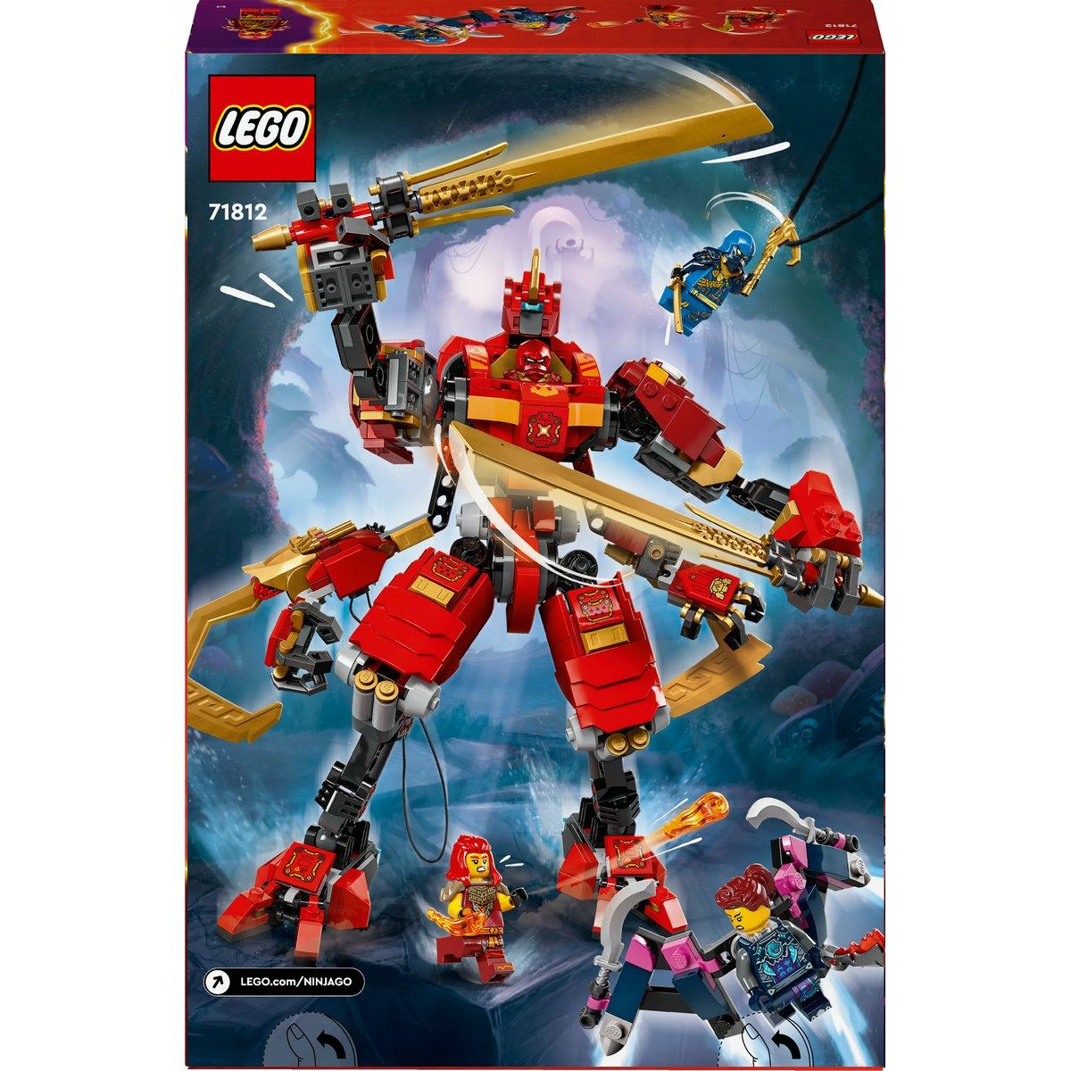 Le robot grimpeur ninja de Kai LEGO NINJAGO 71812 La Grande Recre