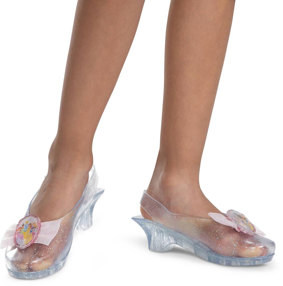 Chaussures de Princesse Fille-Femme Talons Hauts Paillettes Nœuds papillons - Bleu