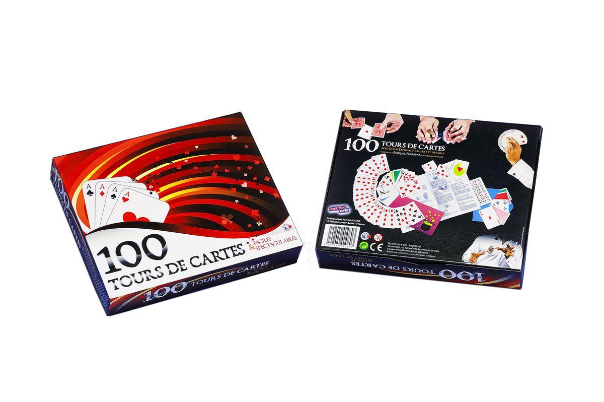 Coffret Magie 100 Tours De Cartes Jeux De Magie La Grande Recre