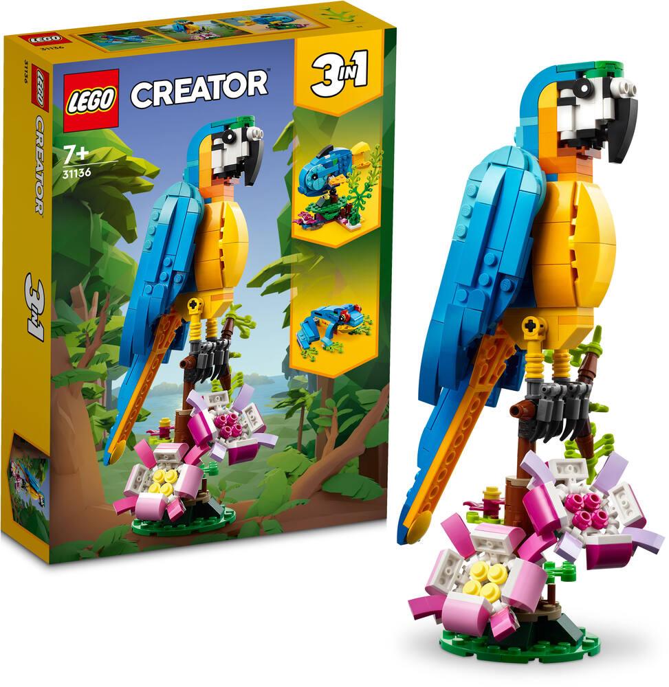 Lego Creator 31136 Exotic Parrot Building Set 6