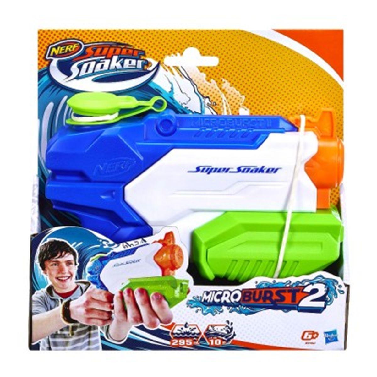 Pistolet Nerf Super Soaker Micro Burst Jeux De Tir Et