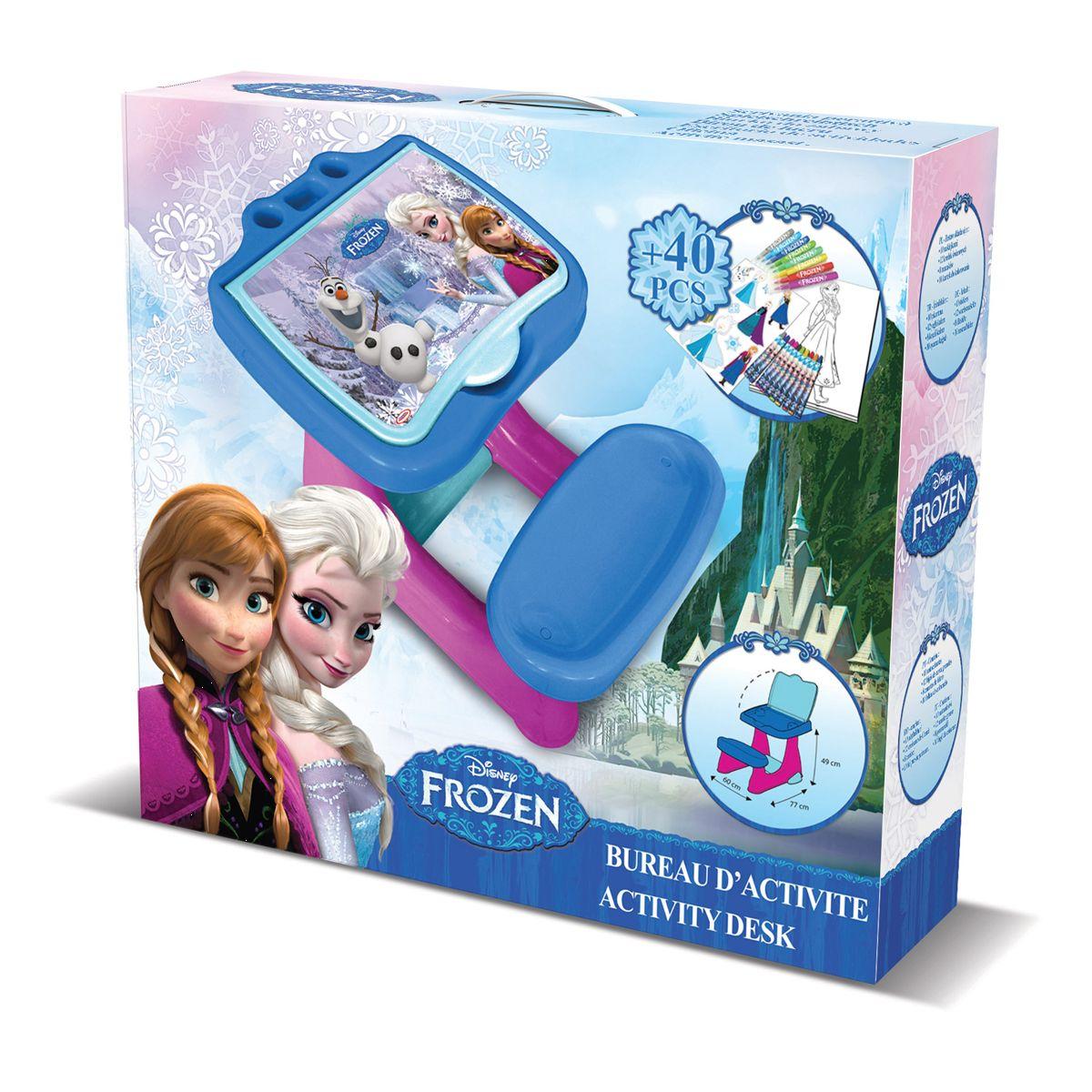 Reine Des Neiges Bureau Dactivites Et Set Creatif 40 Pieces Cfro001 Bureaux Jeux Et Jouets