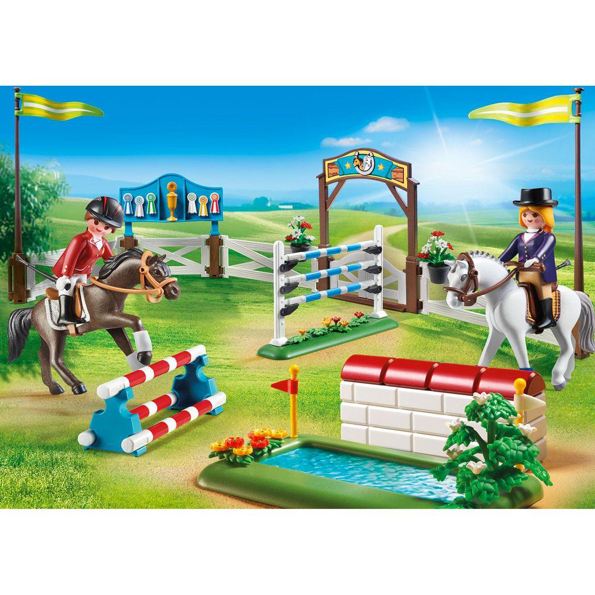 Playmobil parcours obstacle