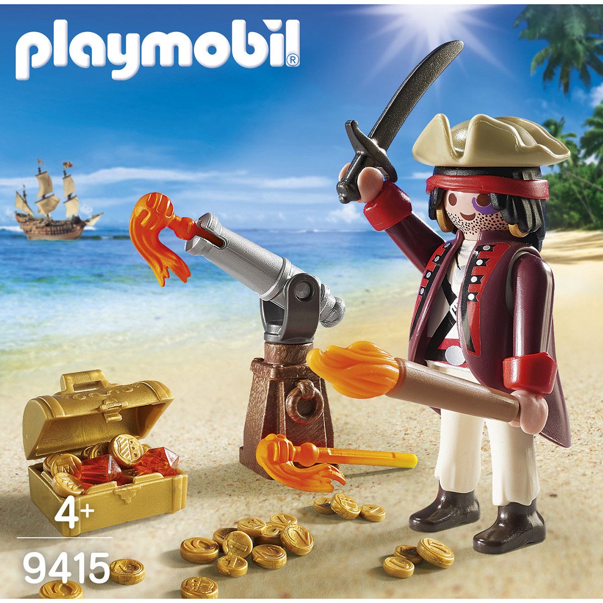 playmobil pirate canon