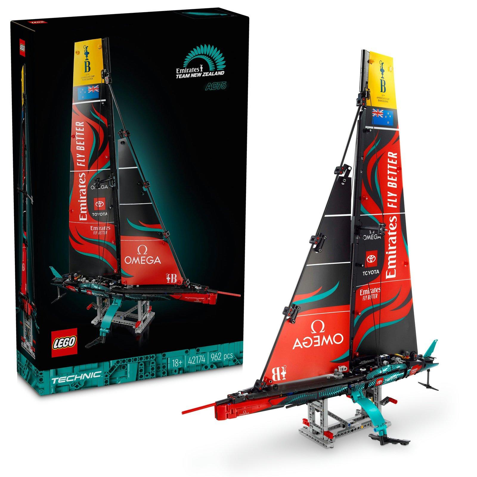 Yacht Emirates Team New Zealand AC75 LEGO Technic 42174 La