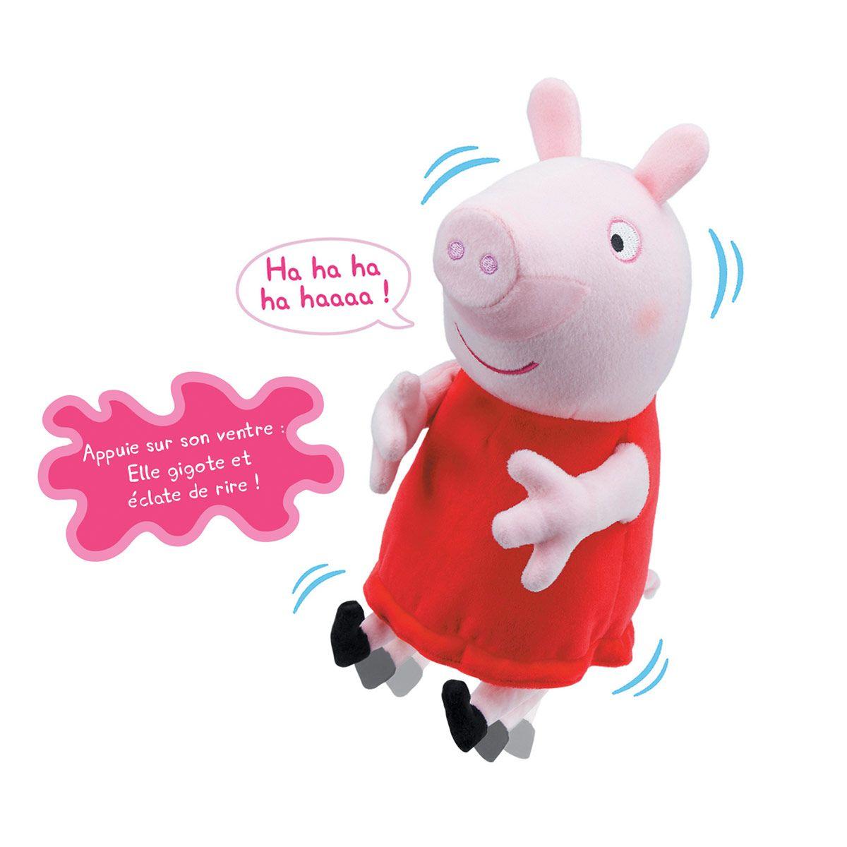 Peluche Peppa Pig Eclate De Rire Doudous La Grande Recre Peluche Peppa Pig Eclate De Rire Doudous La Grande Recre