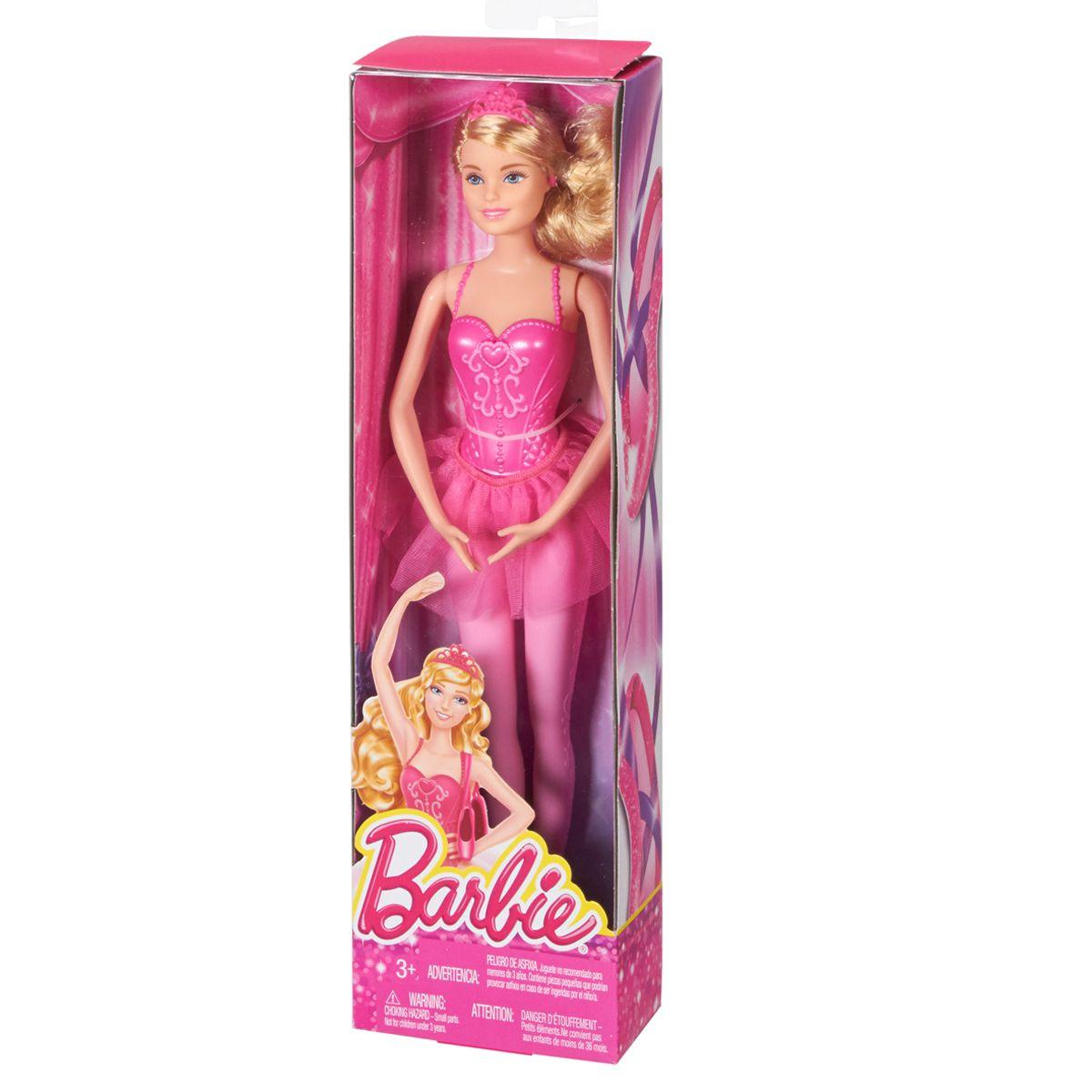 barbie ballerine rose