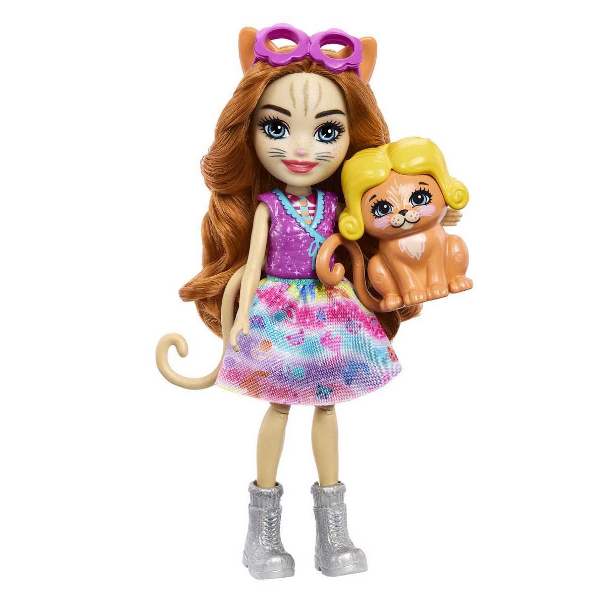 Mini poupée Enchantimals - Cole Cat et Claw - La Grande Récré