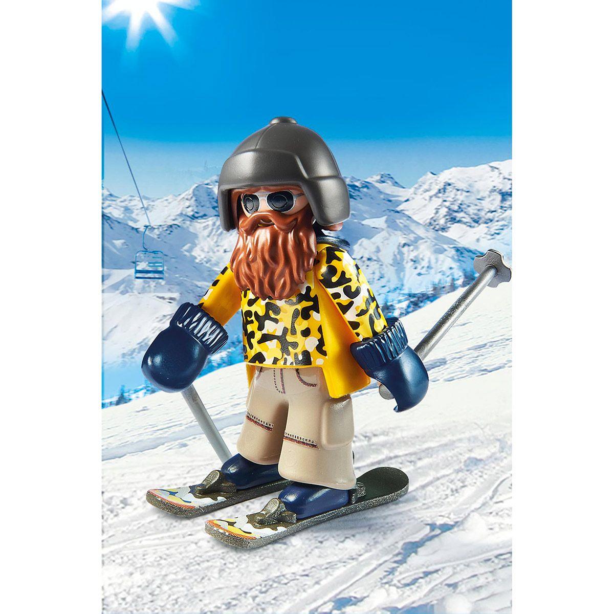 Skieur Avec Snowblades Playmobil Family Fun Le Sport Les Loisirs Et Les Vacances La Grande Recre