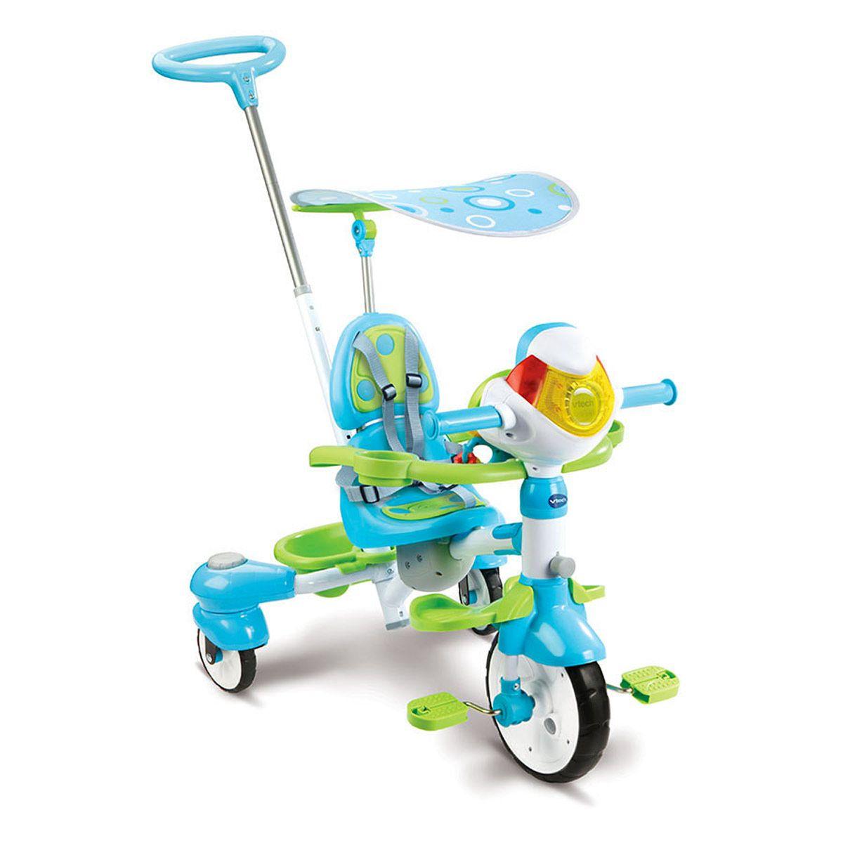 Super tricycle interactif 6 en 1 bleu - Sport et jeux d'extérieur ...