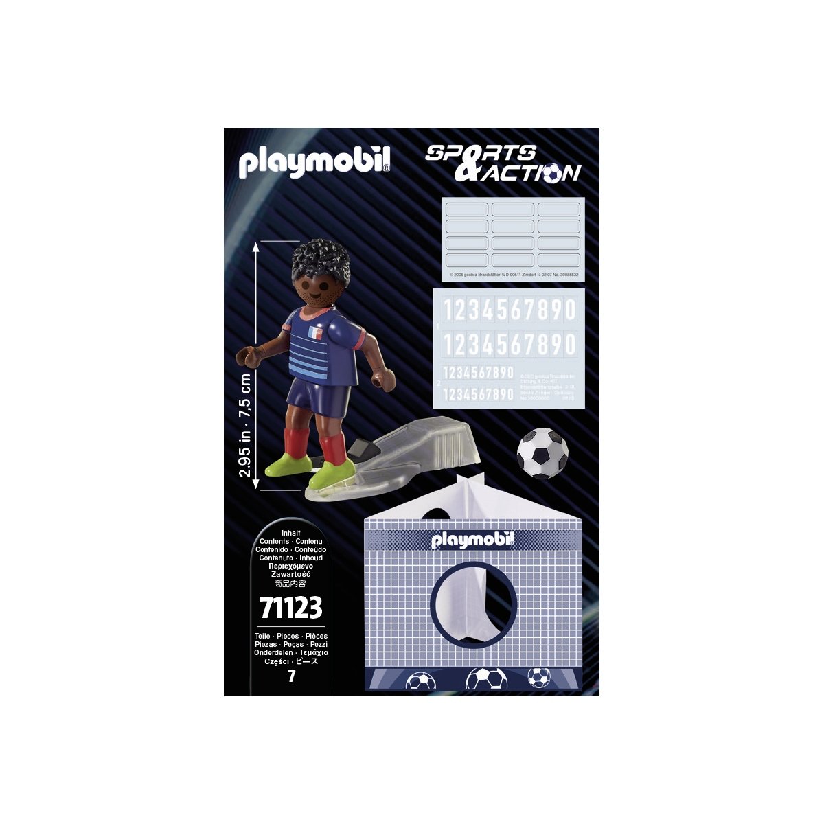 Joueuse de football - Playmobil Spécial Plus 70875 - La Grande Récré