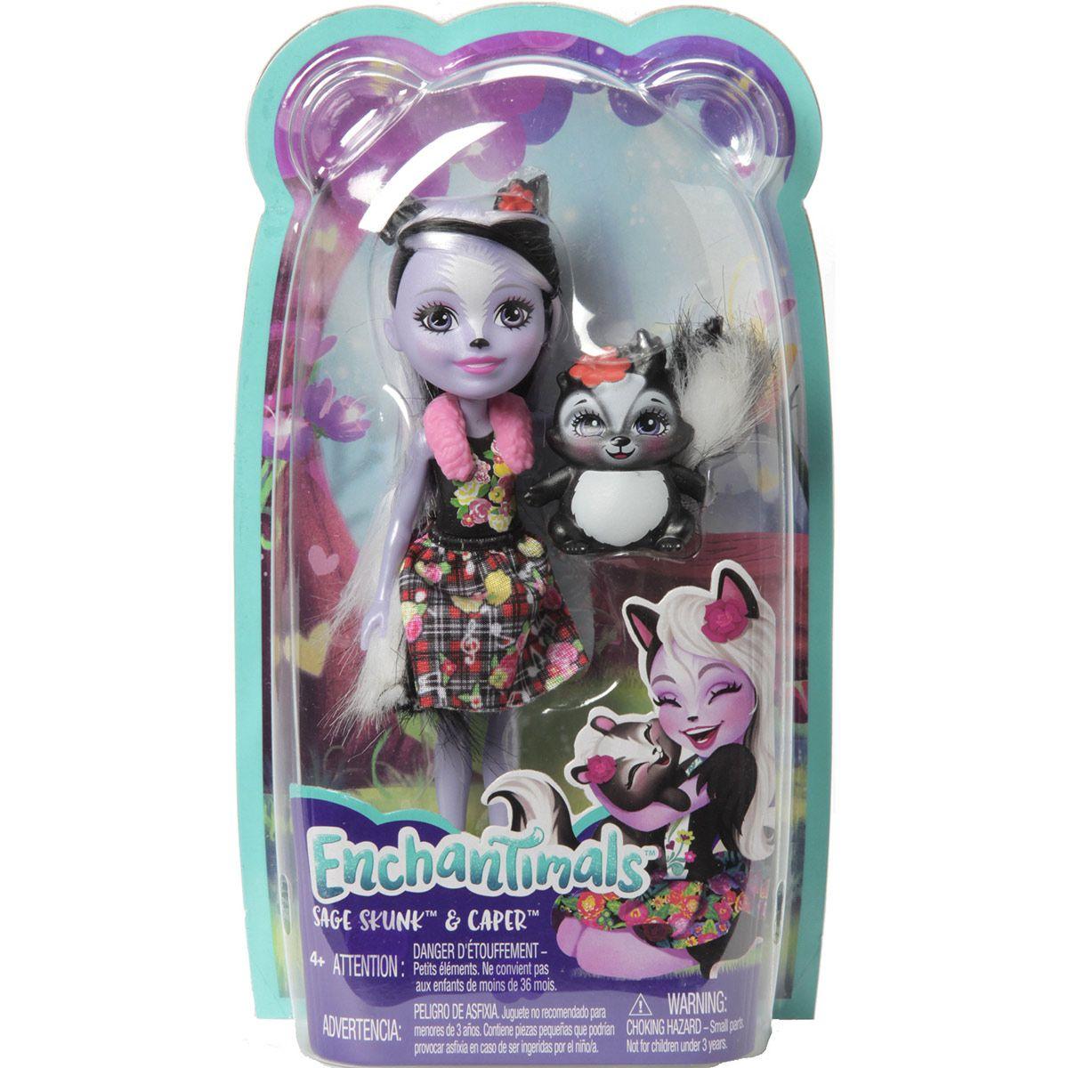 Enchantimals sage moufette clearance