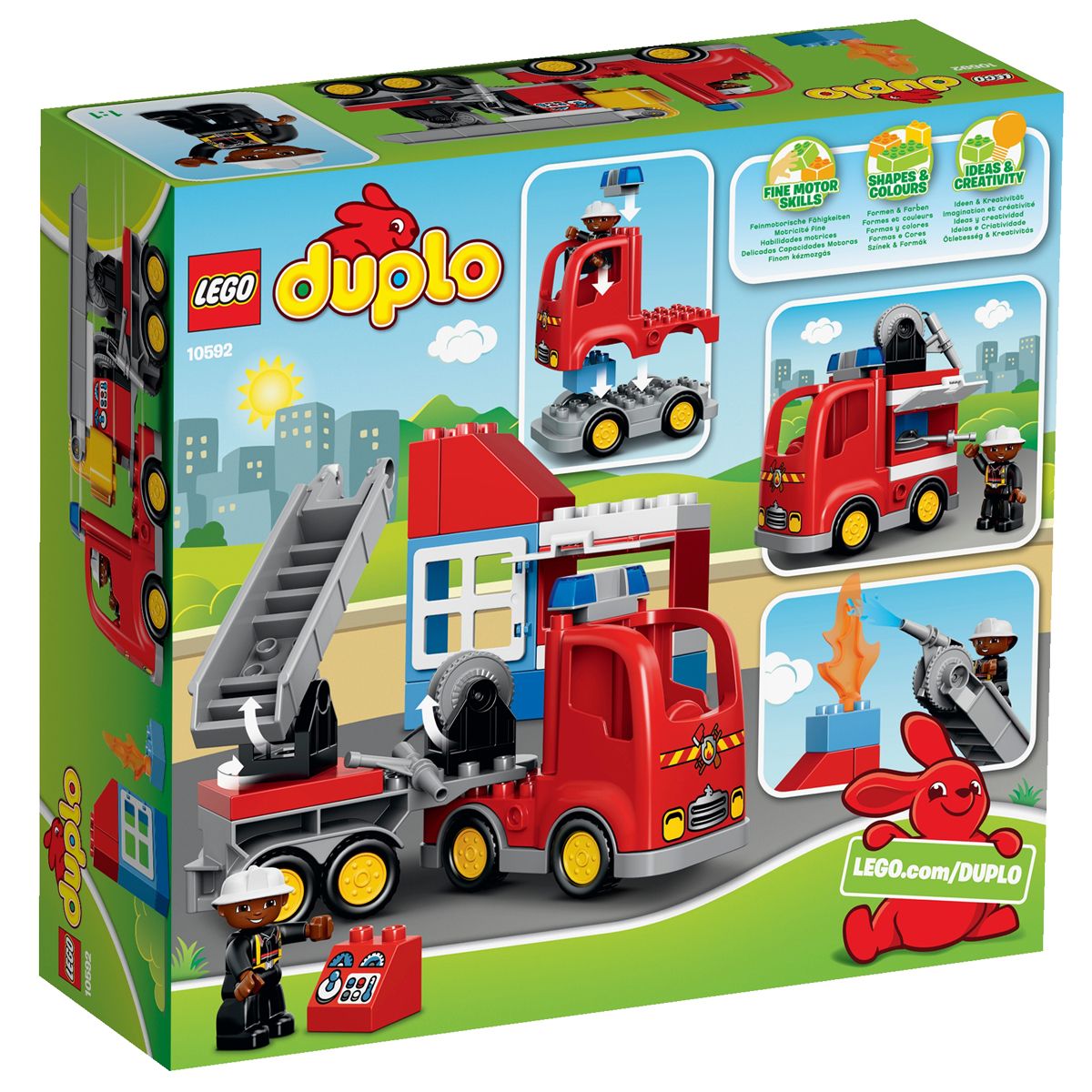 camion pompier jouet 3 ans