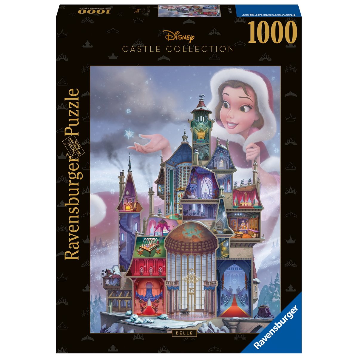 Puzzle 1000 pièces Belle - Collection Château Disney - La Grande Récré