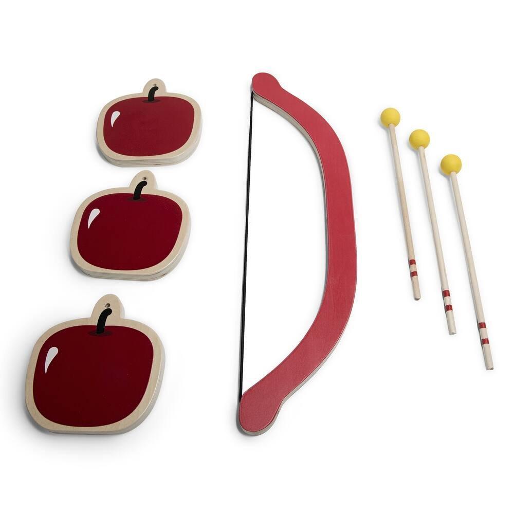 Ensemble de Tir à l'Arc Arc et Flèches Jouet Sûr et Écologique pour Enfants Arc et Flèches Jouet Rouge