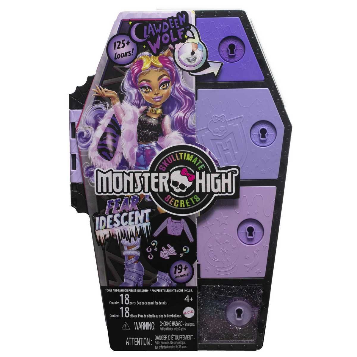 Monster High Coffret Monstrueux Secrets Clawdeen Wolf Avec Poupée