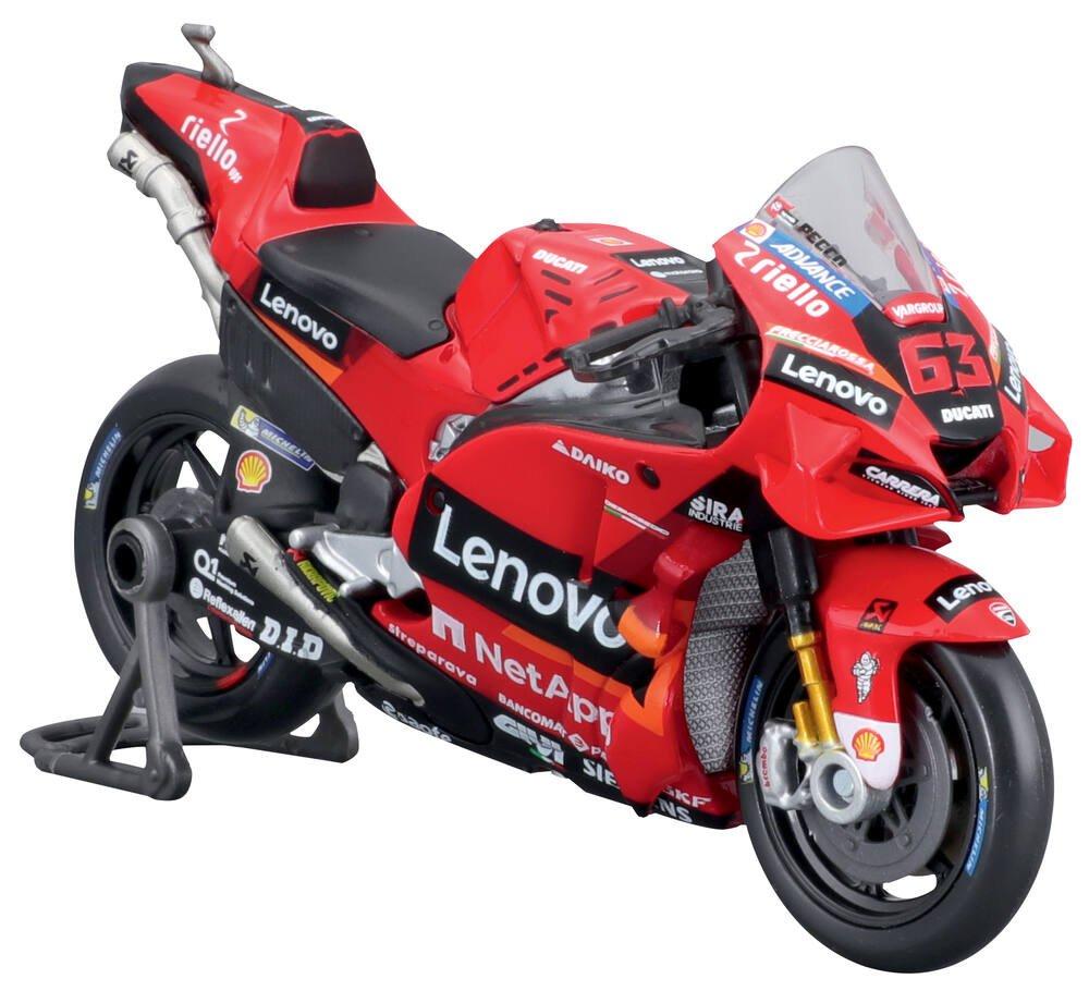 Moto Gp Racing 2022 Ducati Lenovo 63 1/6, Fabriqué Par May La