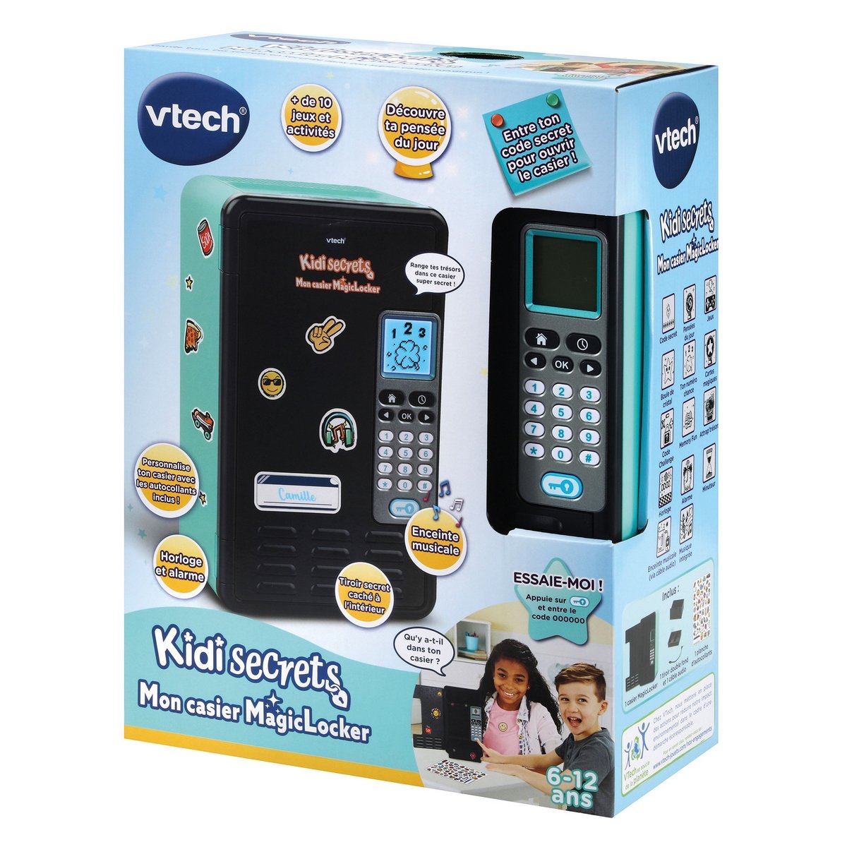 VTECH Kidisecrets MagicLocker Coffre-fort pour enfants (Electonique et  l'énergie)