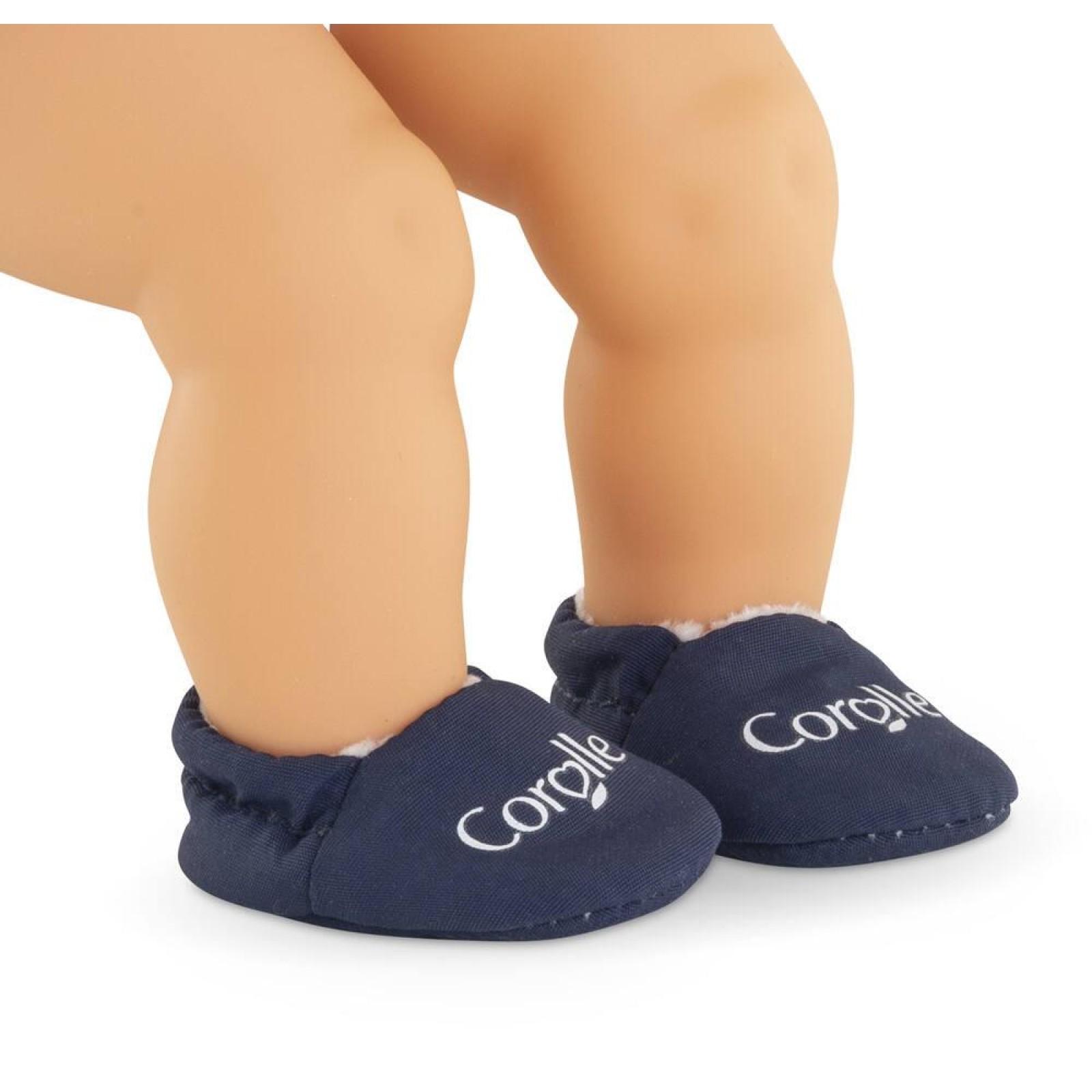 Chaussons Pour Poupée - Couleurs Parme & Pois Blancs, Tailles 35/45, Neufs