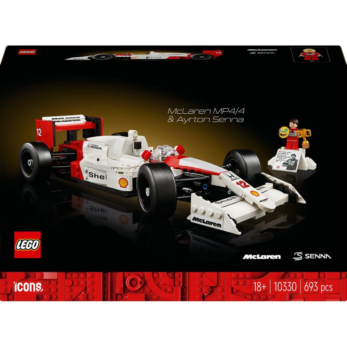 MCLaren MPA 4 Ayrton Senna LEGO Icons 10330 La Grande Recre
