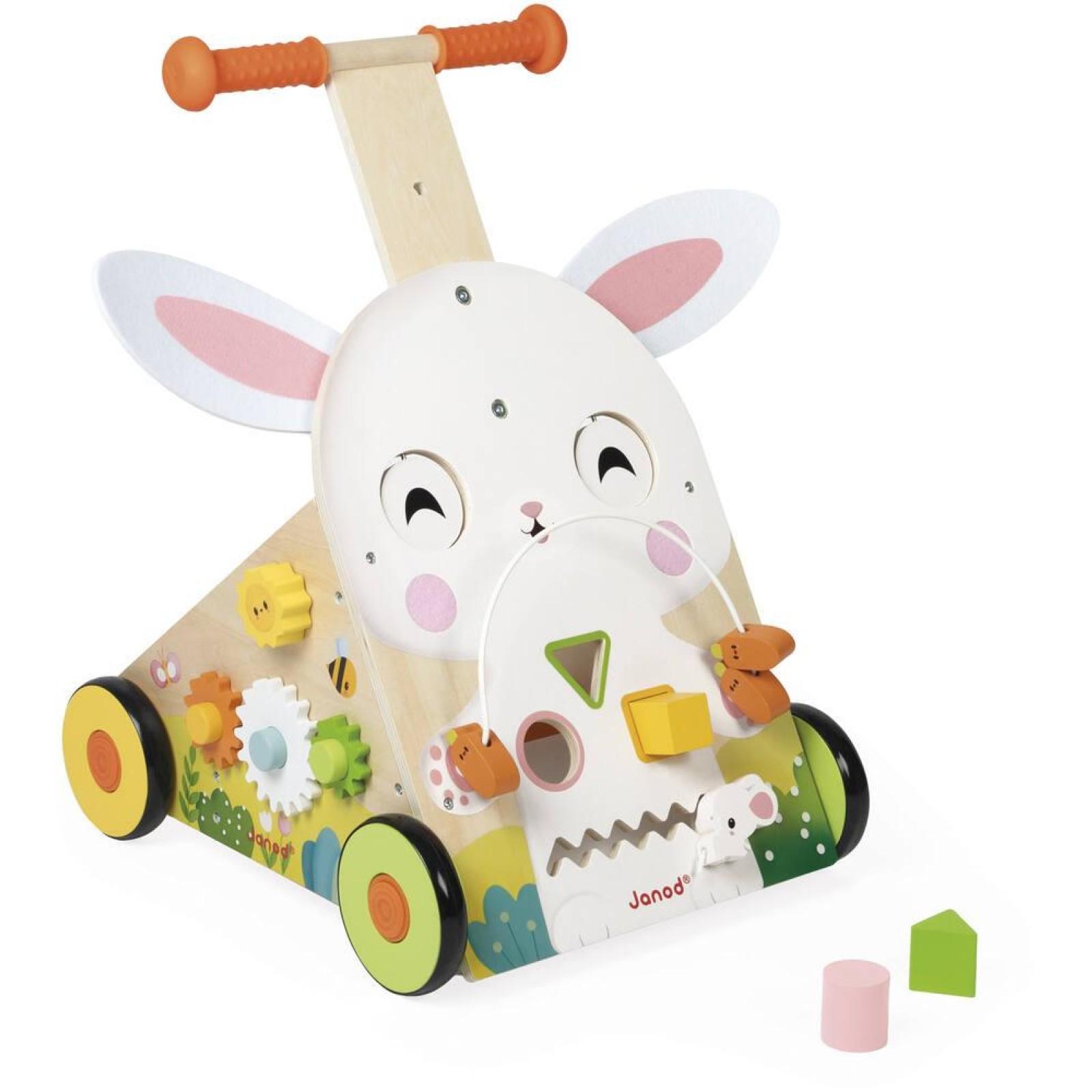 Chariot pousseur activité Lapin La Grande Récré