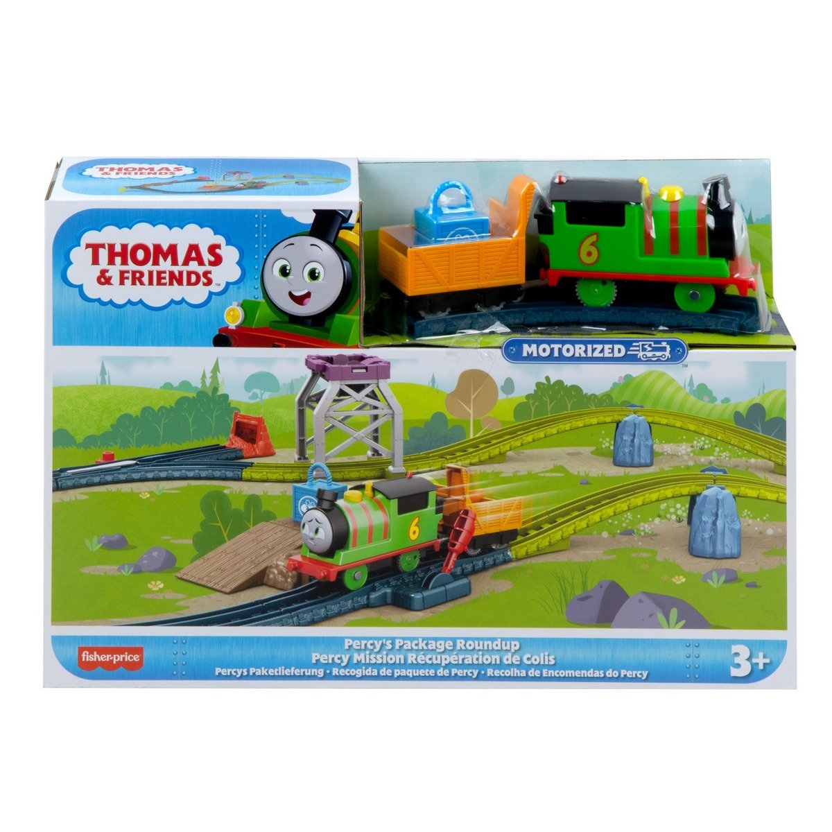 Des cascades avec la locomotive « Thomas et ses amis »