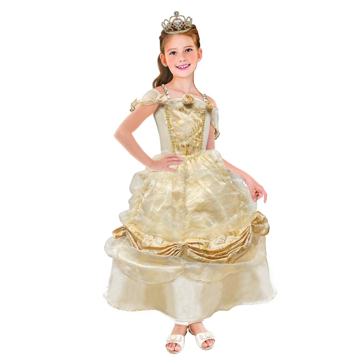 Déguisement Luxe Princesse Bleue taille 3-4 ans - La Grande Récré