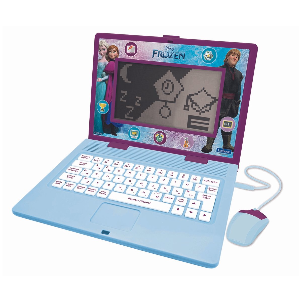 Stickers PC ordinateur portable Olaf La reine des neiges réf 16260