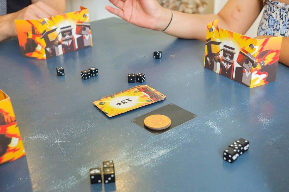 Gang Of Dice - Jeu De Dés Ambiance Et Stratégie - Version Française - Dès 8 Ans Jeu Combinaison Dés Stratégie