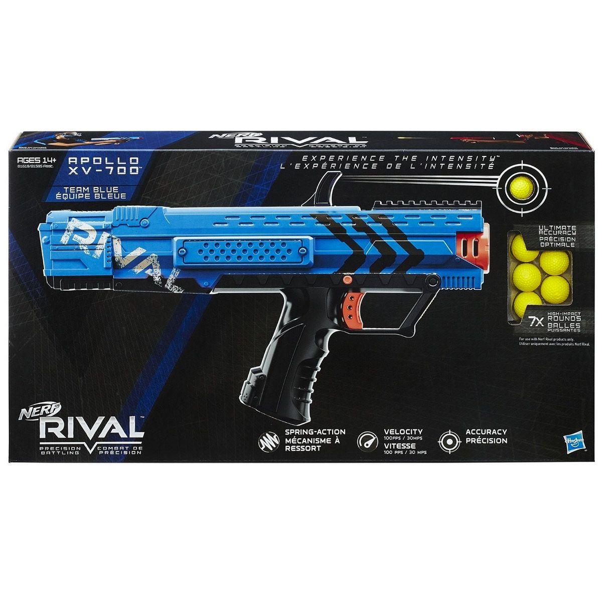 Pistolet Nerf Rival Apollo Xv 700 Rouge Jeux De Tir Et Pistolets La Grande Recre