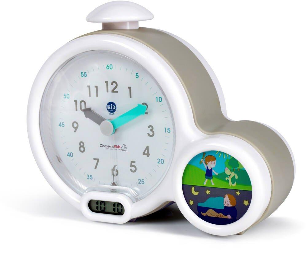 Mon Premier Réveil Rose Kid Sleep – Analogique + Digital – Lumière Douce & Mode Silencieux